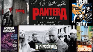 New Pantera book from Halfin - Paul Dianno new album - new KMFDM - The Sword update - Malevolance