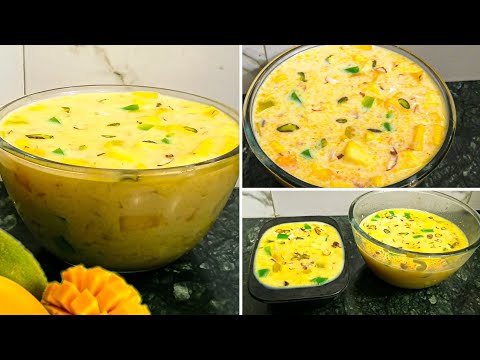 Mango Sago Dessert With 1.5 Cup Milk| Easy & Delicious Mango Tapioca Dessert by Monisa's kitchen