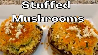 How to make Delicious Stuffed Portobello Mushrooms