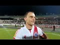 Nemanja Bilbija nakon velike pobjede Slovana u Mostaru