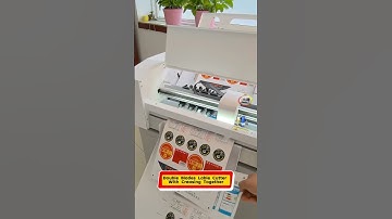 Dual Head blades Label Cutter Machine with creasing