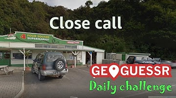 Close call - Geoguessr Daily Challenge