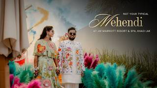 Ashok & Shriya Mehendi Ceremony ✨ | Luxury Destination Wedding | JW Marriott Khao Lak, Phuket