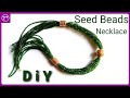 How to Make Multistrand Seed Beads Necklace|Handmade Beads Jewellery Making|Rubeads Jewelry DIY