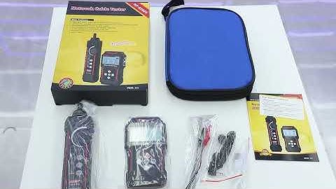 NF 8209S Cat5 LAN Cable Tester | The Most Valuable Network Tester With Feedback | Unboxing