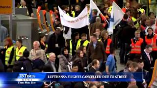 Hundreds Of Lufthansa Flights Cancelled Due To Strike