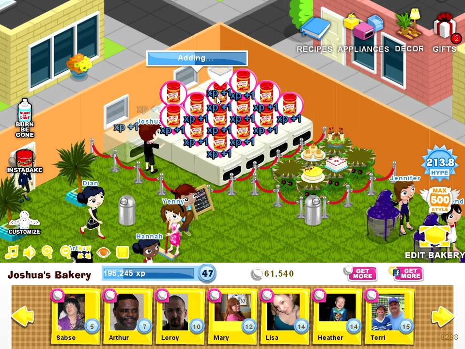 Fast cooking glitch in Baking Life