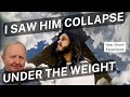 I saw Him collapse under the weight of His cross — what is your cross? How can you take it up? #nde