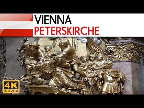 Video: Kostel svatého Petra (Peterskirche) popis a fotografie - Rakousko: Vídeň