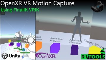 FinalIK VRIK Integration - OpenXR VR Motion Capture - R1Tools - VRIK Tutorial