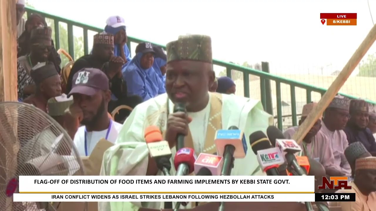 Kebbi State Government Distributes Food Items & Farming Implements | 2 March 2026 | NTA
