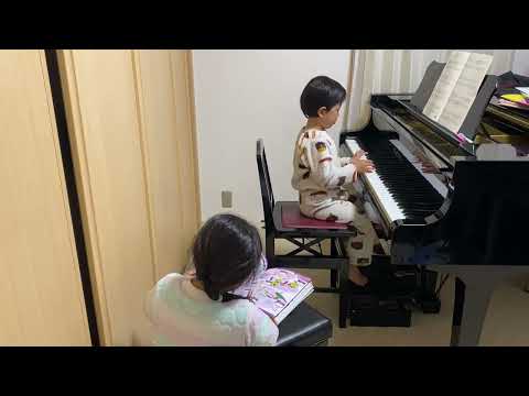 『またあおうね』　≪練習≫ピアノ JOY演奏　　ヤマハ幼児科１年ぷらいまりー①