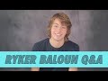 Ryker Baloun Q&amp;A