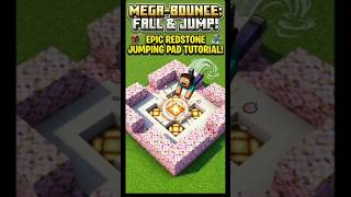 Unlimited Jumps? Try this Redstone Hack! #minecraft #gaming #minecraftbuilding #redstone