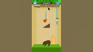 Rescue Cut Level 51 : Android iOS Game walkthrough