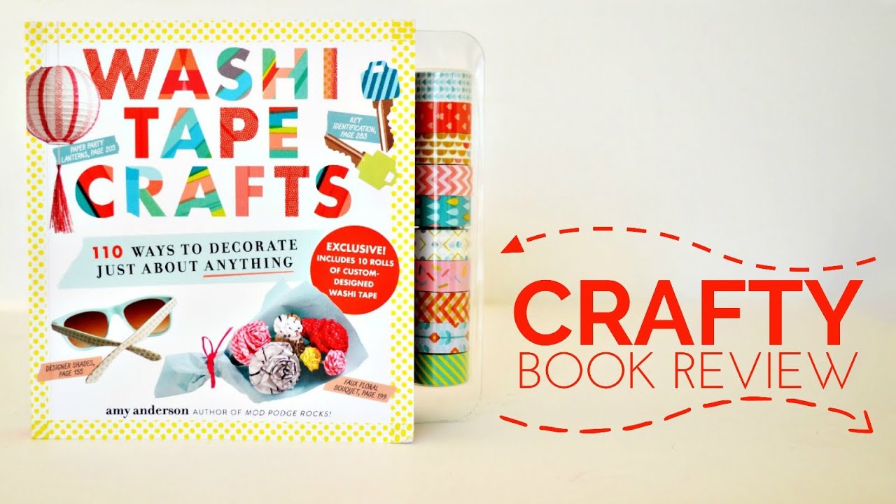 Washi Tape Crafts book review, project, and announcement!