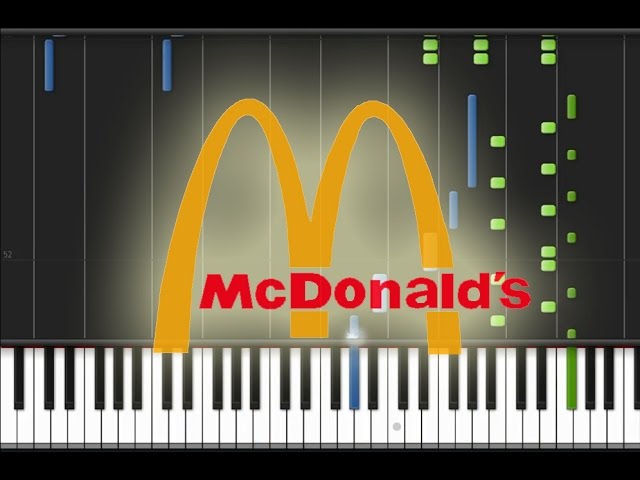 McDonald's (Para-pa-pa-pam, I'm Lovin' It) Piano Cover [Synthesia Piano Tutorial]