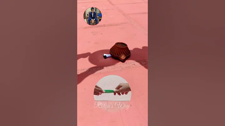 Magnifying Glass🔍 VS Match Stick 😜 Experiment. #shorts  @Rohan's Way