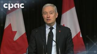 Spring economic update 2026: François-Philippe Champagne holds news conference – April 28, 2026