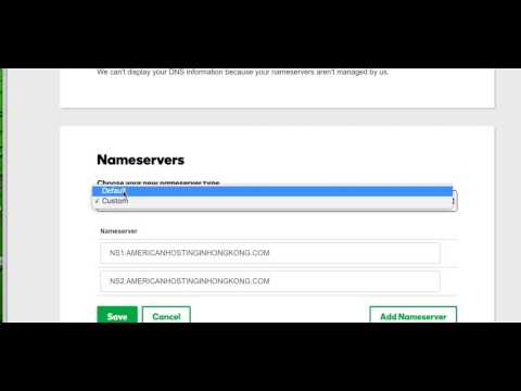 วีดีโอ: ฉันจะเปลี่ยนเนมเซิร์ฟเวอร์โดเมนของฉันบน GoDaddy ได้อย่างไร