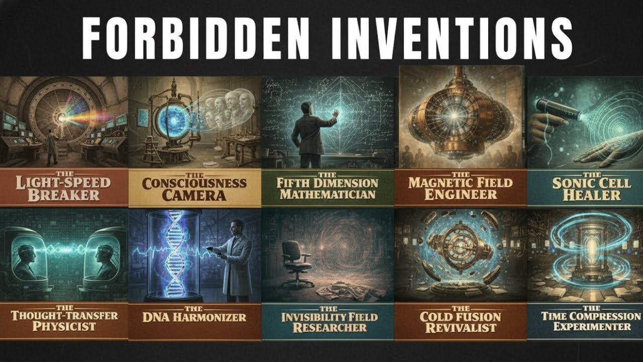 10 Scientists Who Disappeared After Creating Forbidden Inventions - YouTube