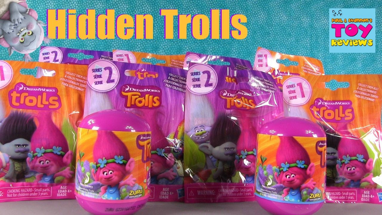 Reserved 2 DreamWorks Trolls Series 1 & 2 Blind Bag, Hobbies & Toys, Toys &  Games on Carousell