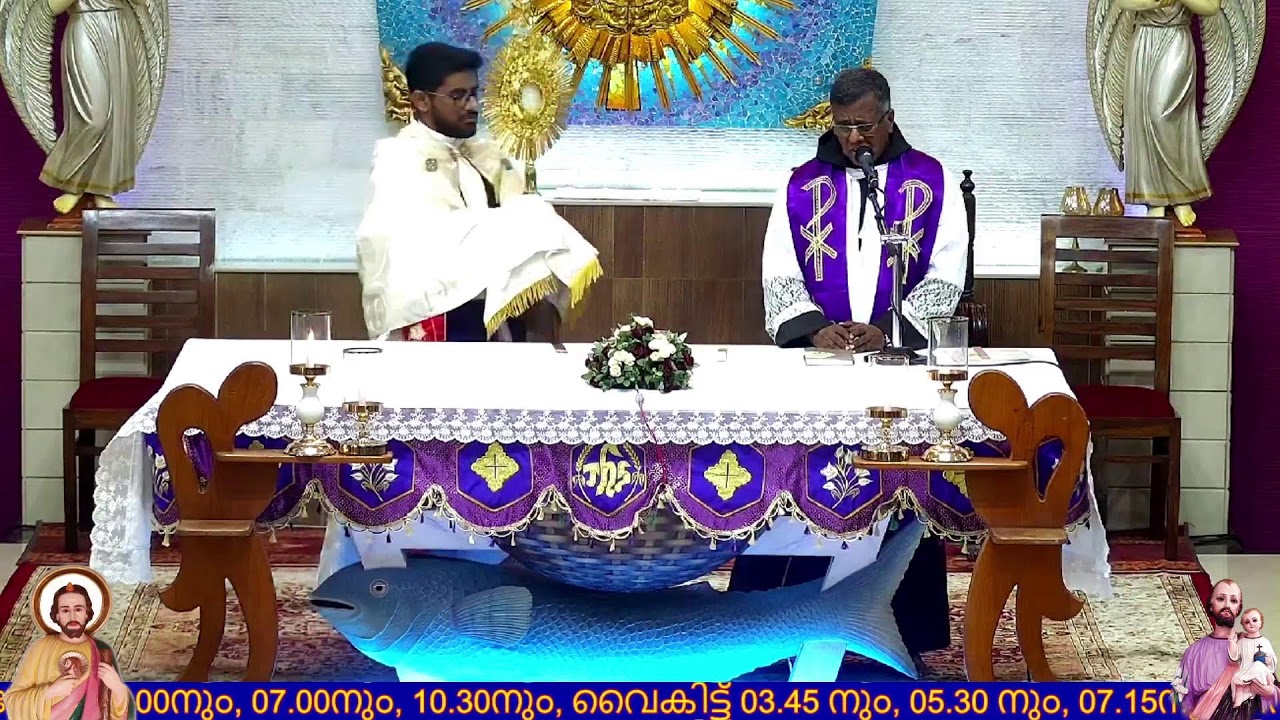 05-03-2026 THURSDAY 10:30 AM Holy Mass  Novena St Joseph & St JUDE Church Thevara