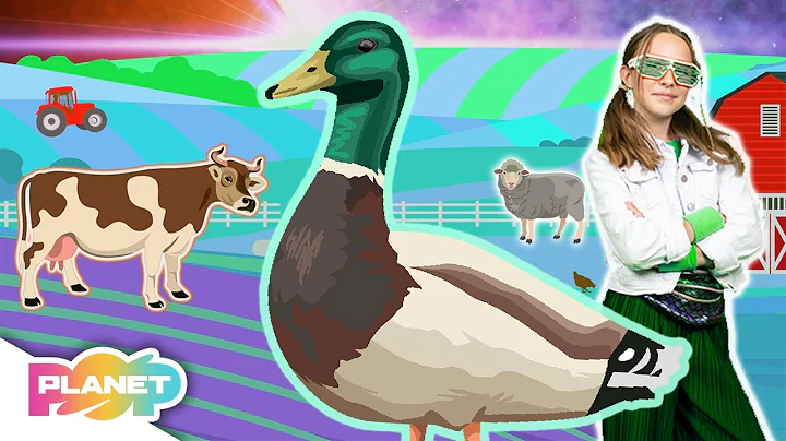 🐄 Farm Animals Song 🦆 | ESL Kids Songs | English For Kids | Planet Pop | Learn English