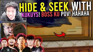 'HIDE AND SEEK with KUKUYS!'🤣 - BOSS KU POV NAMAN! LAPTRIP!🤣