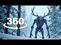 360 VR Wendigo Staring at You! Isolated Cabin SCARY Encounter