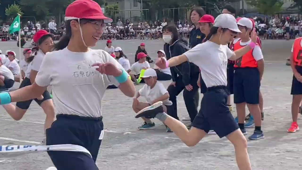 ひかり小６　徒競走