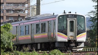 E129系A14+B1編成【4K】信越本線上り普通434M長岡行き