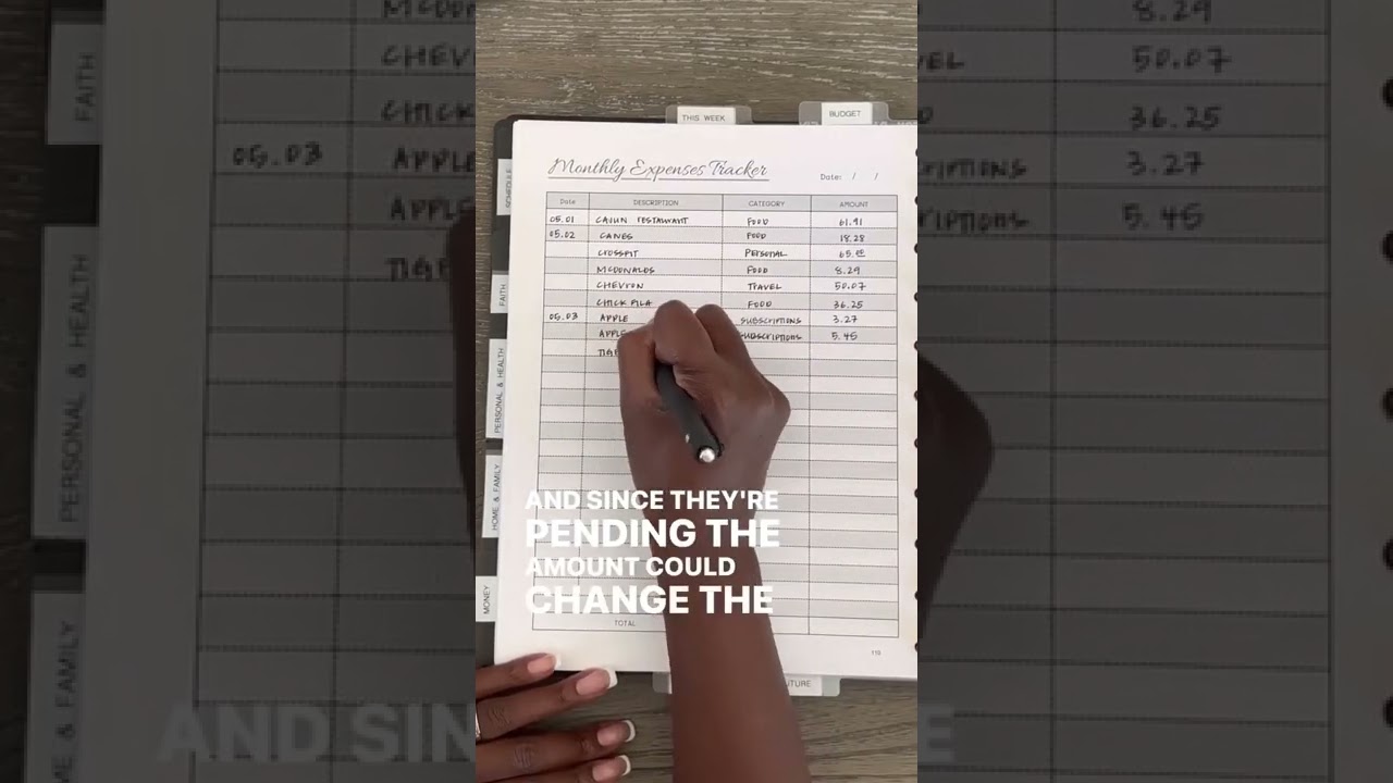 How to handle pending transactions 