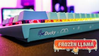Ducky x MK Frozen Llama Mecha Mini v2 | Quick Look & Sound Check (Cherry MX Brown)