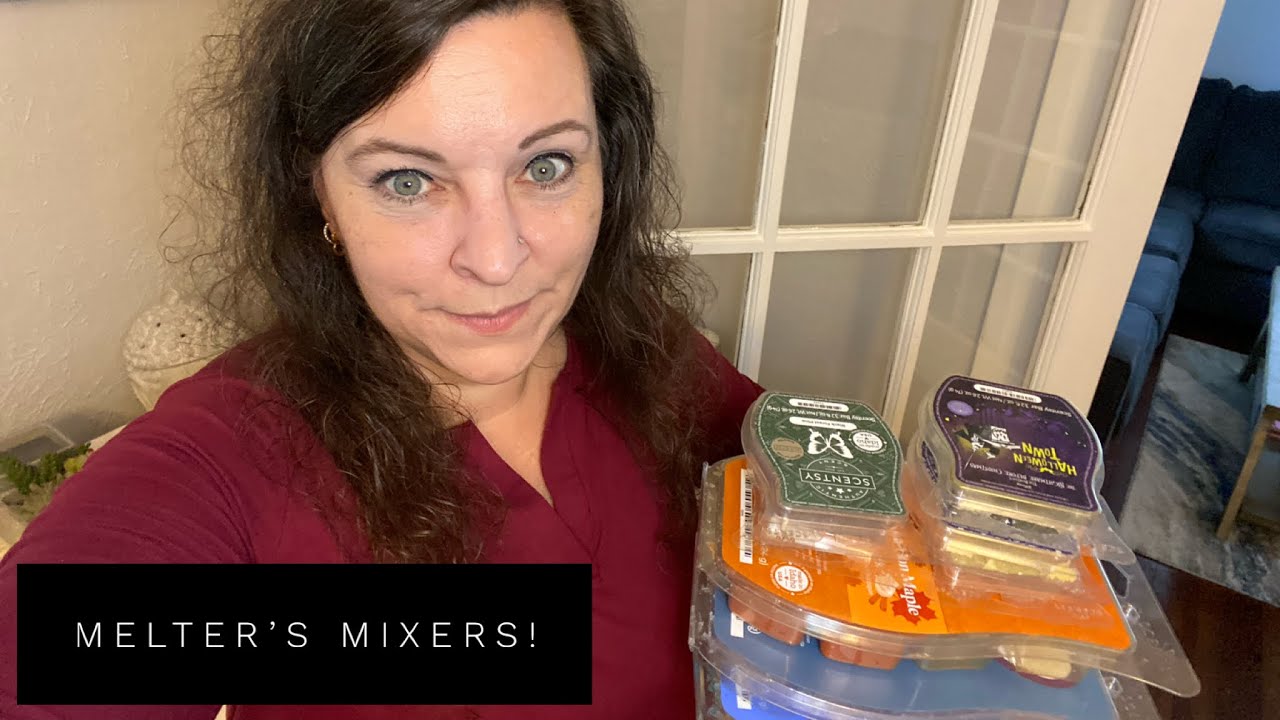 Scentsy melter’s mixers/Luna/Halloween town/jammy time/shimmer/vanilla