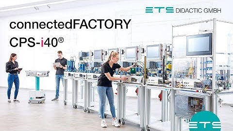 MES ERP System connectedFACTORY – ETS DIDACTIC