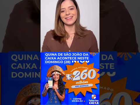 O maior prêmio das festas juninas está chegando! Confira a Quina de São João #publi #shorts