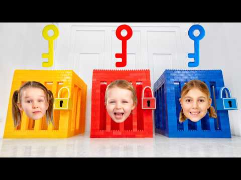Kids Are Trapped In a Colorful Prison 🔥 Escape Challenges Compilation