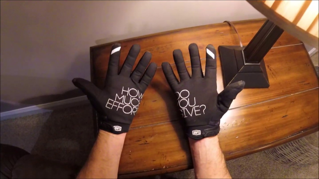 100 dirt bike gloves