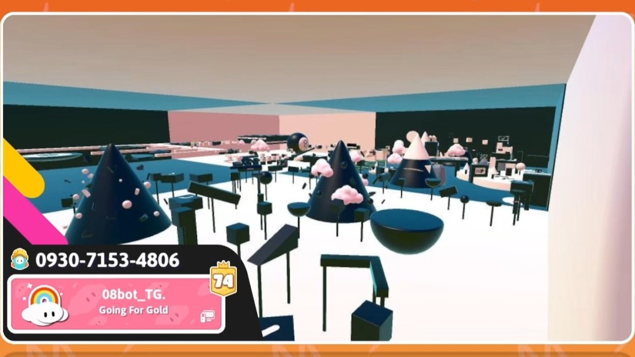 Fall Guys: ABSOLUTE POWER (0930-7153-4806) PARKOUR & PUZZLE - YouTube