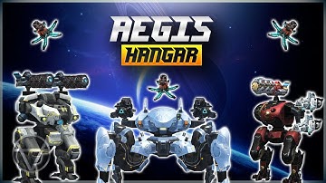 [WR] 🔥 Fortified AEGIS Shield Hangar - Gameplay | War Robots (4K)