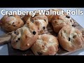 Cranberry Walnut Rolls | How to make Cranberry Walnut Rolls | Cranberry Walnut Bread