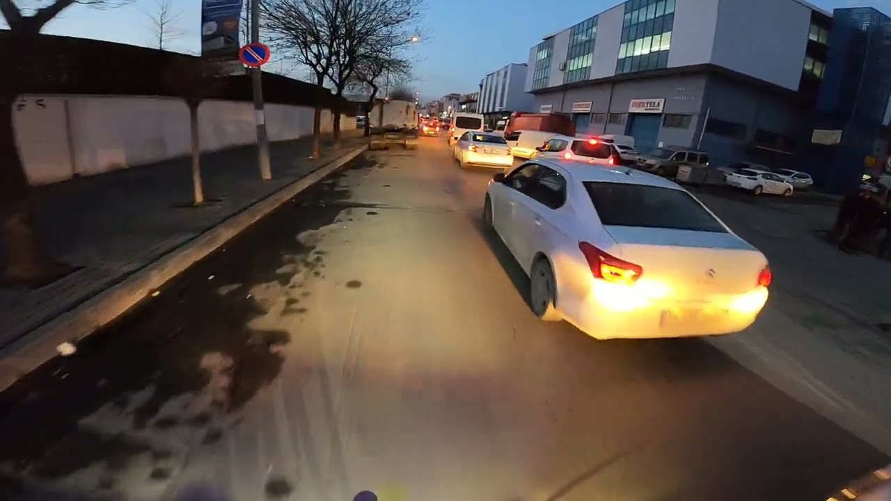 Elektrikli bisiklet Alba 500rh ile güngören turu  | Gopro Hero 8 1080p 60fps | 25 Ocak 2023 3.Bölüm