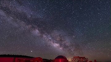 Milky Way over MRO Interferometer