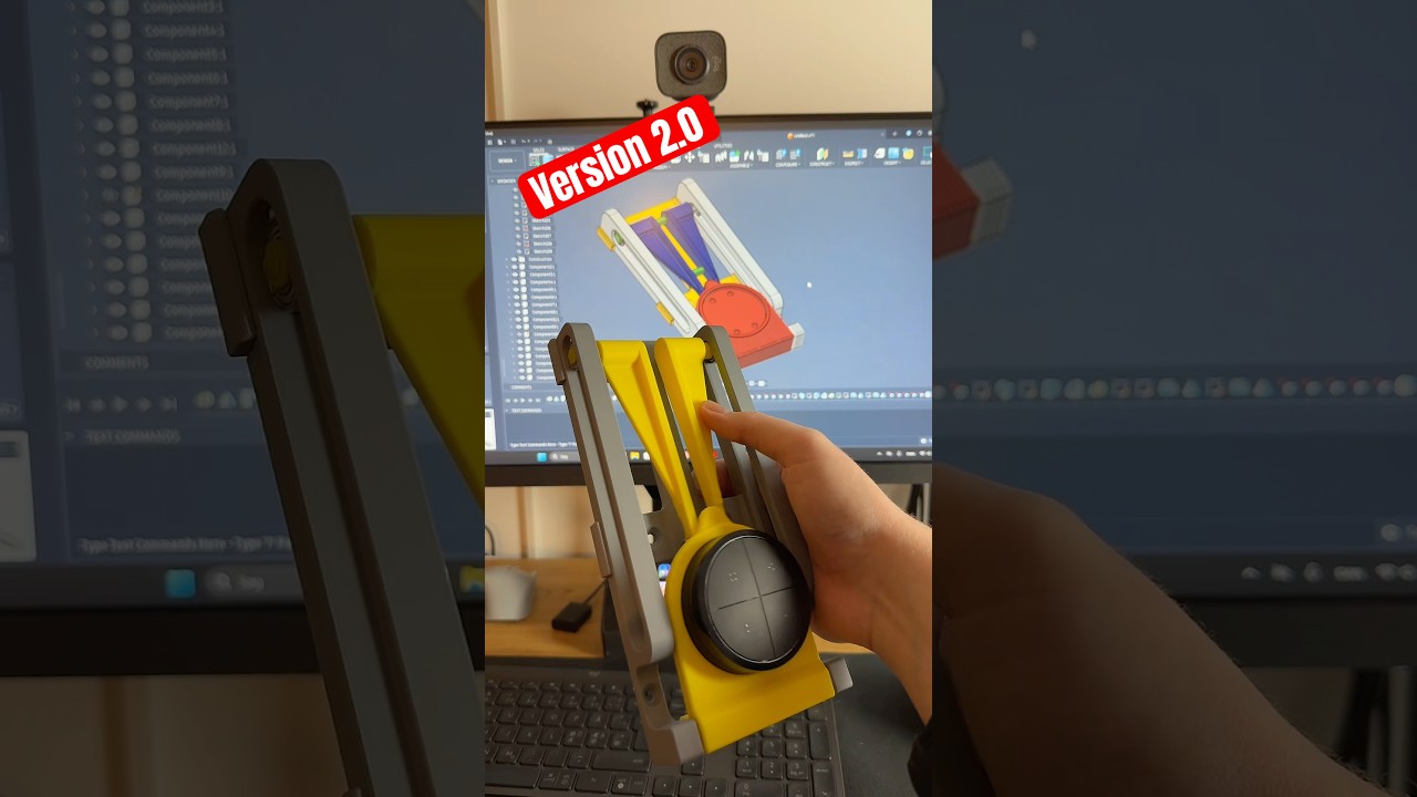 Обновленная версия кнопки-переворота. 