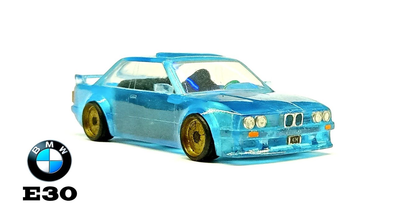 How do I make a beautiful miniature BMW E30 