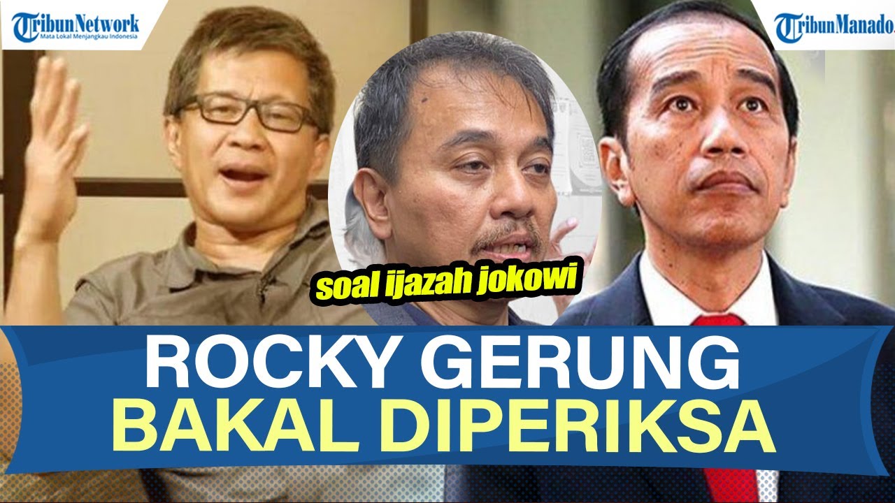 🔴KUBU ROY SURYO UNGKAP 10 AHLI MERINGANKAN AKAN DIPERIKSA SOAL IJAZAH JOKOWI, TERMASUK ROCKY GERUNG