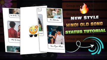 90s Hindi Old Song Lyrics Video Editing Tutorial In Alight Motion | New Style Video Editing