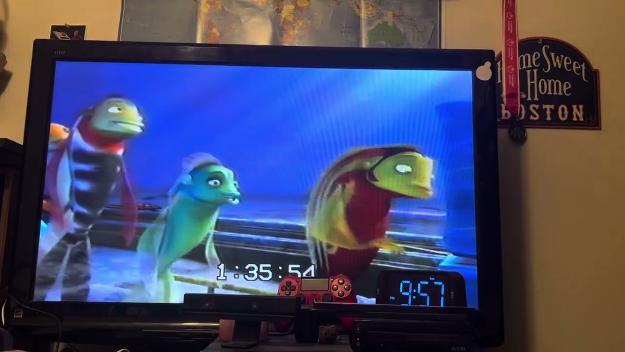 Closing To Shark Tale 2005 VHS
