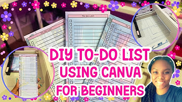 How To Make Peel Away To-do list using Canva | 12" HFS Paper Trimmer | Aesthetic Notepads